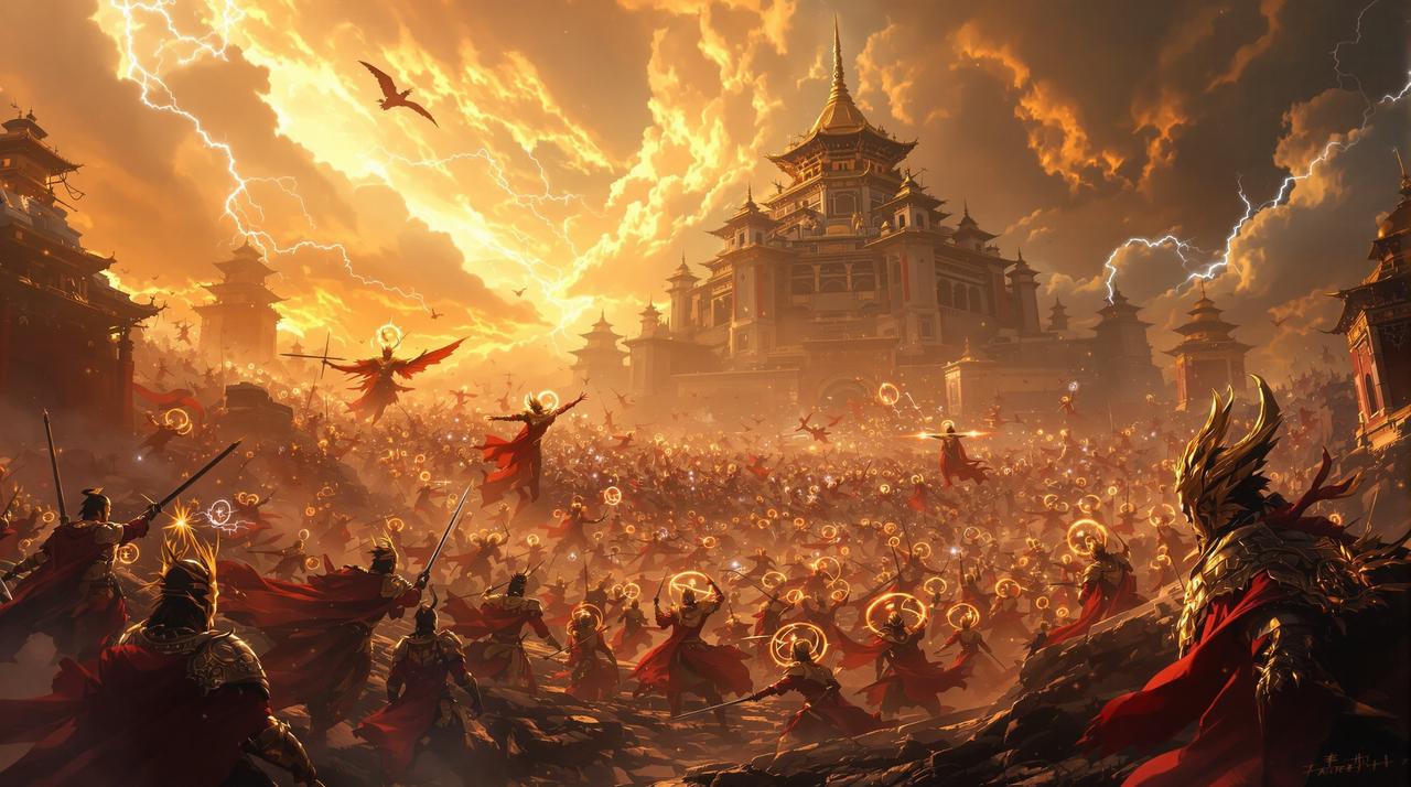 封神第一部：朝歌风云，神话类型影视视频封面 - 一本视频
